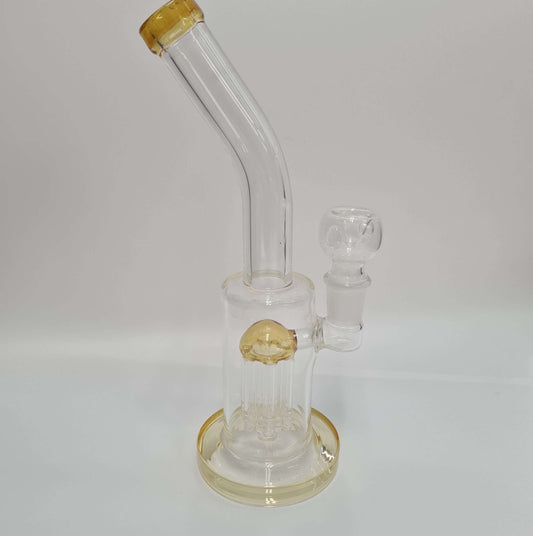 Glass water pipe with Perc tree
