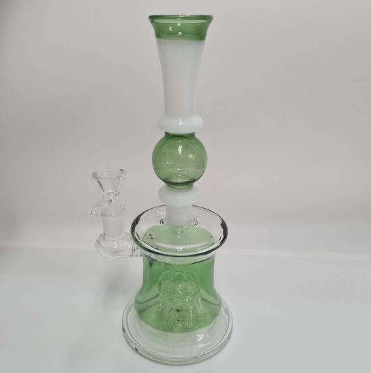 Glass Water Pipe with a tree perc.