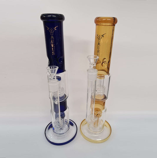 Large Taurus thick Glass Water Pipe