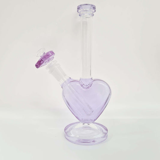 Heart Glass Water Pipe